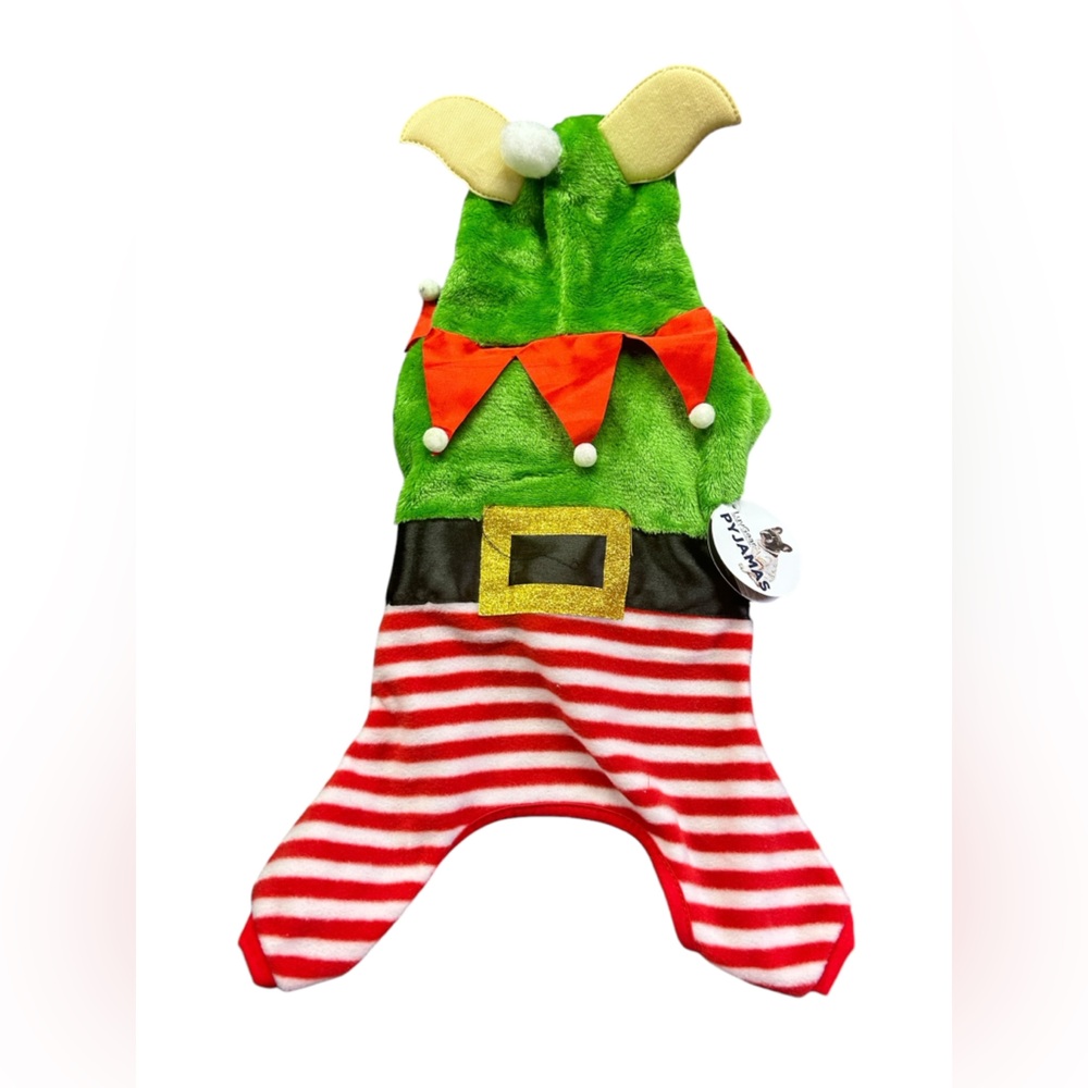 LUVGEAR dog ELF Christmas costume size small NWT